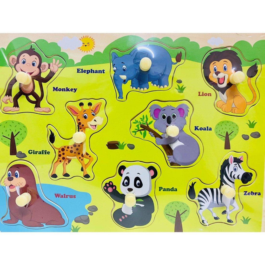 Learning Animal Puzzle Toy